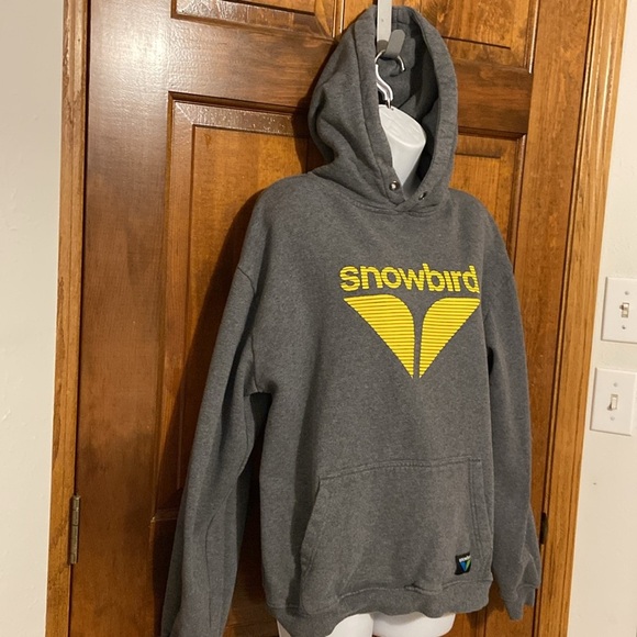 SNOWBIRD UTAH Official Ski Sweatshirt Hoodie Sz Small Original Logo - Picture 2 of 11